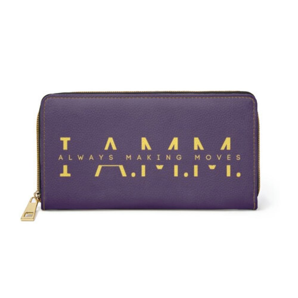 Introducing Our New Signature Line: I A.M.M. Zipper Wallet--TM